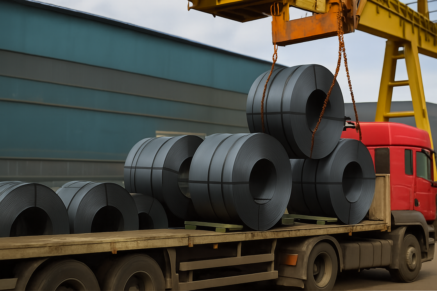 Как перевозить металлопрокат: правила, нюансы, лайфхаки