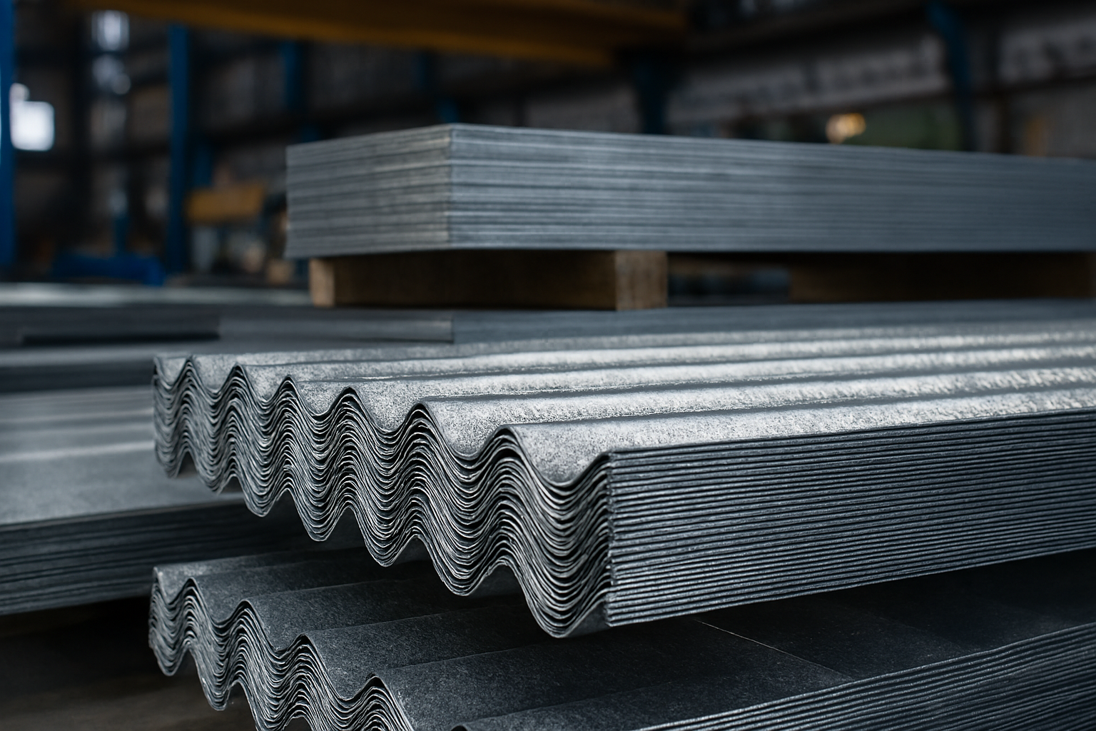 Оцинкованный лист преимущества в строительстве и машиностроении